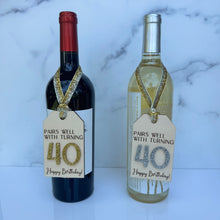 Load image into Gallery viewer, Birthday Wine Tag