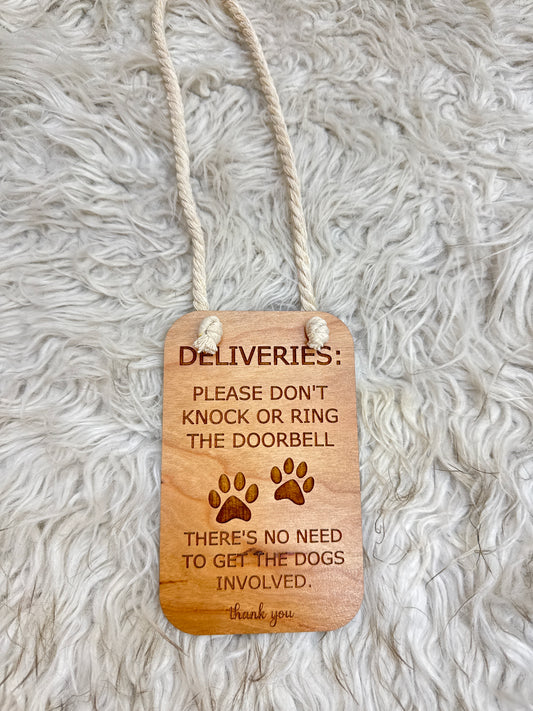Dog Doorbell Hanger