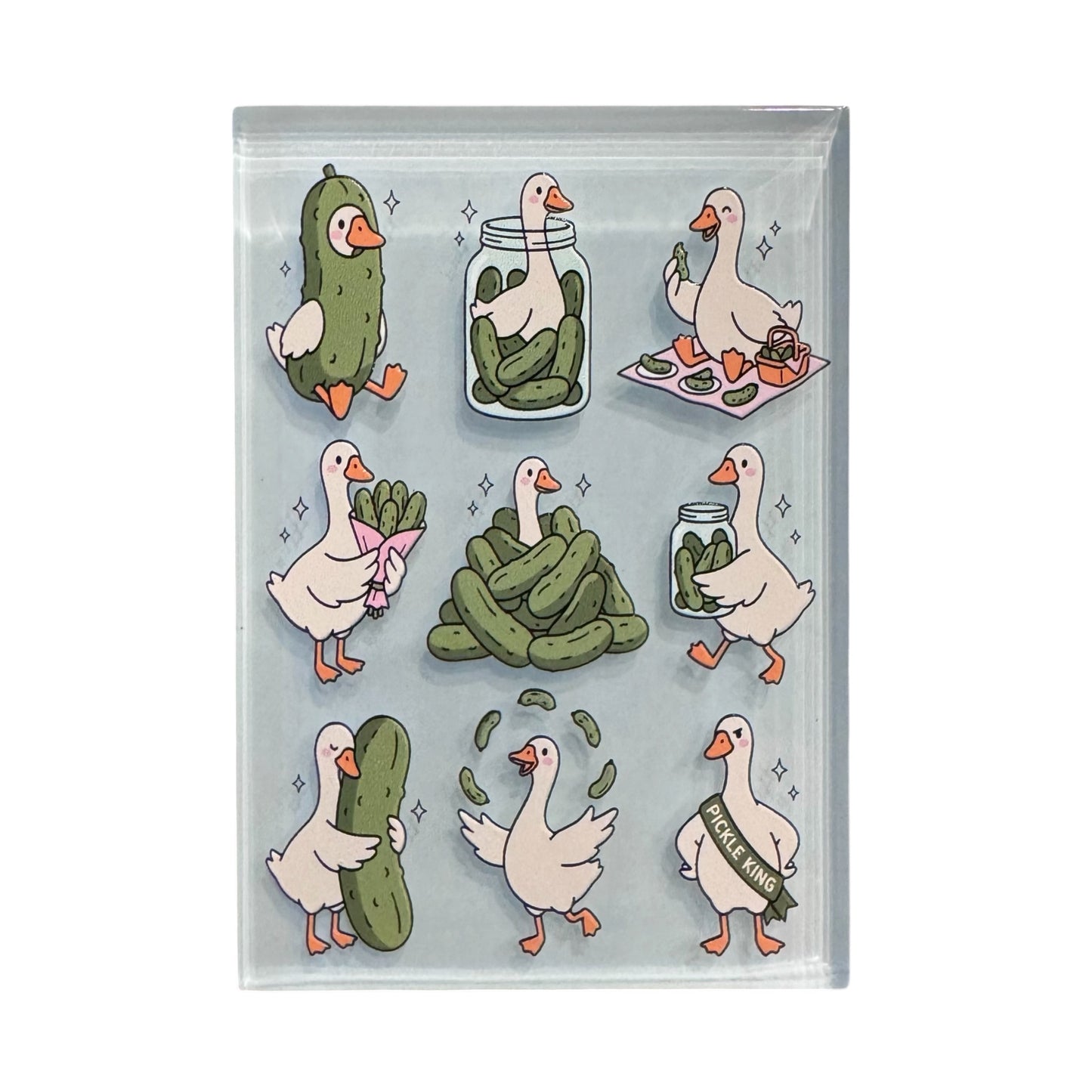 Pickle Goose Magnet