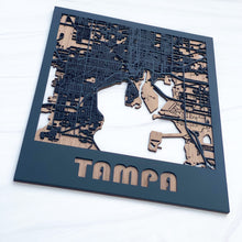 Load image into Gallery viewer, City Road Map Sign