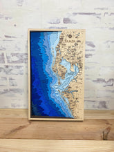 Load image into Gallery viewer, Tampa Layered Map