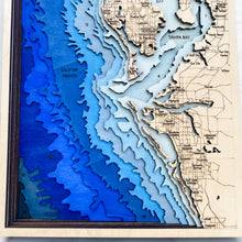 Load image into Gallery viewer, Tampa Layered Map