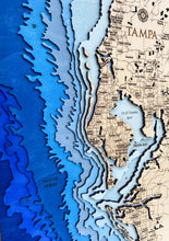 Load image into Gallery viewer, Tampa Layered Map