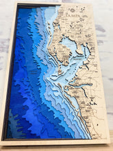Load image into Gallery viewer, Tampa Layered Map