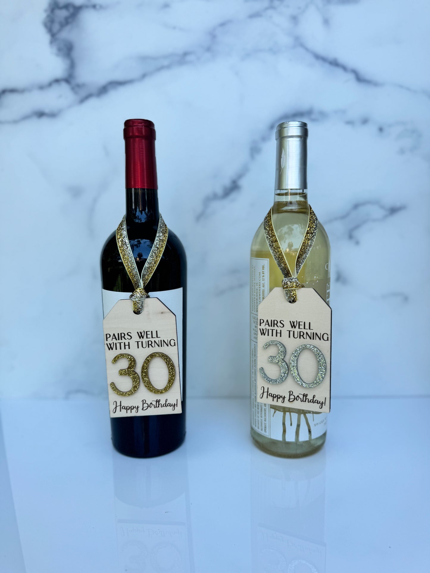 Birthday Wine Tag