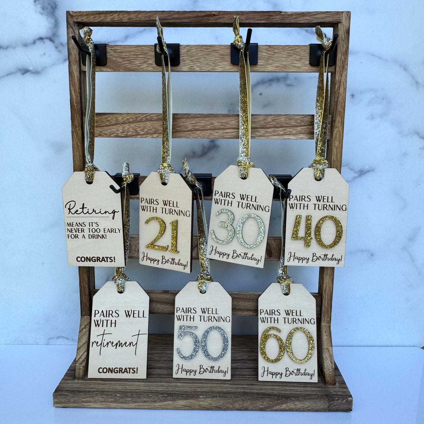 Birthday Wine Tag