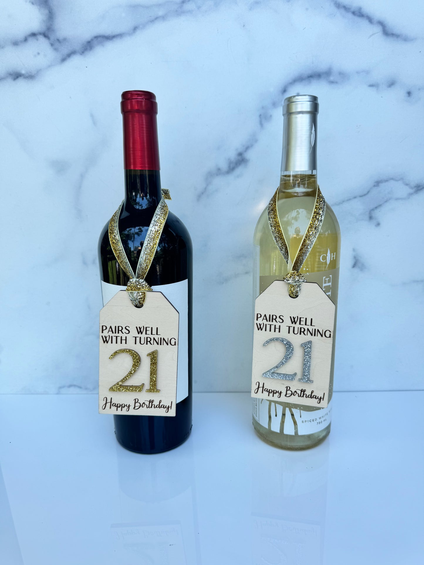 Birthday Wine Tag