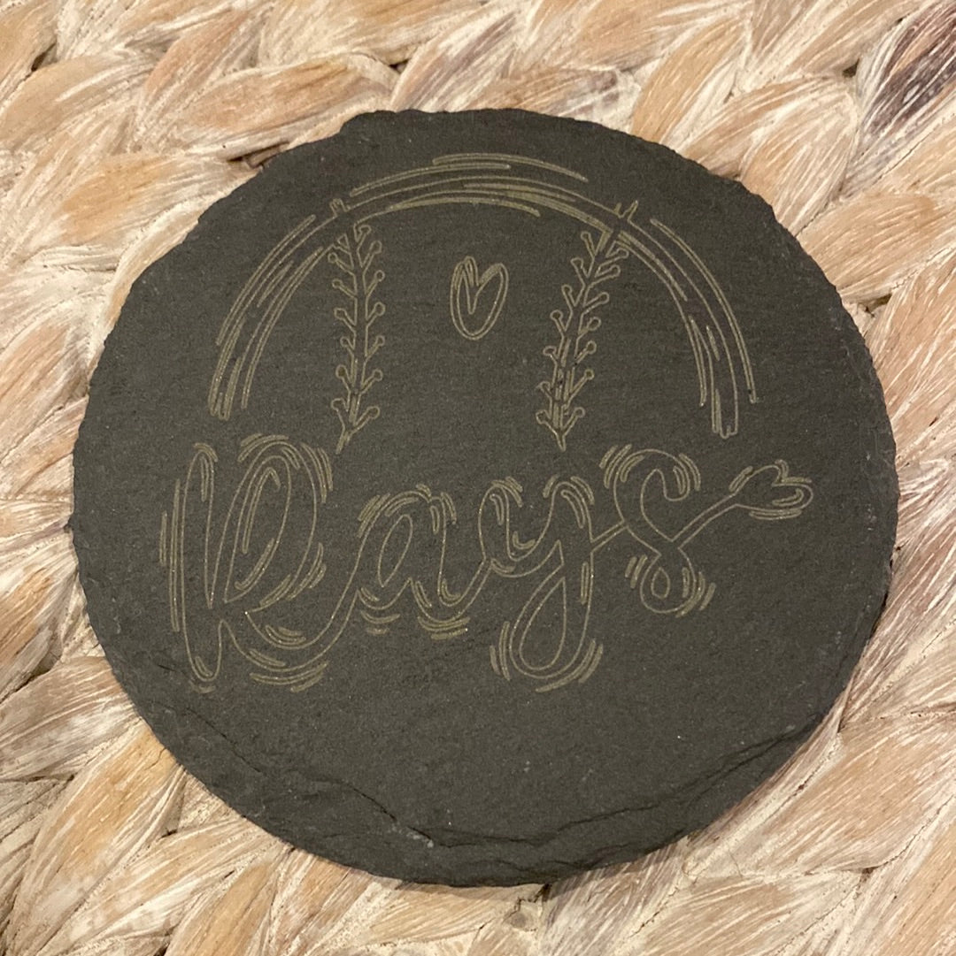 Slate coasters