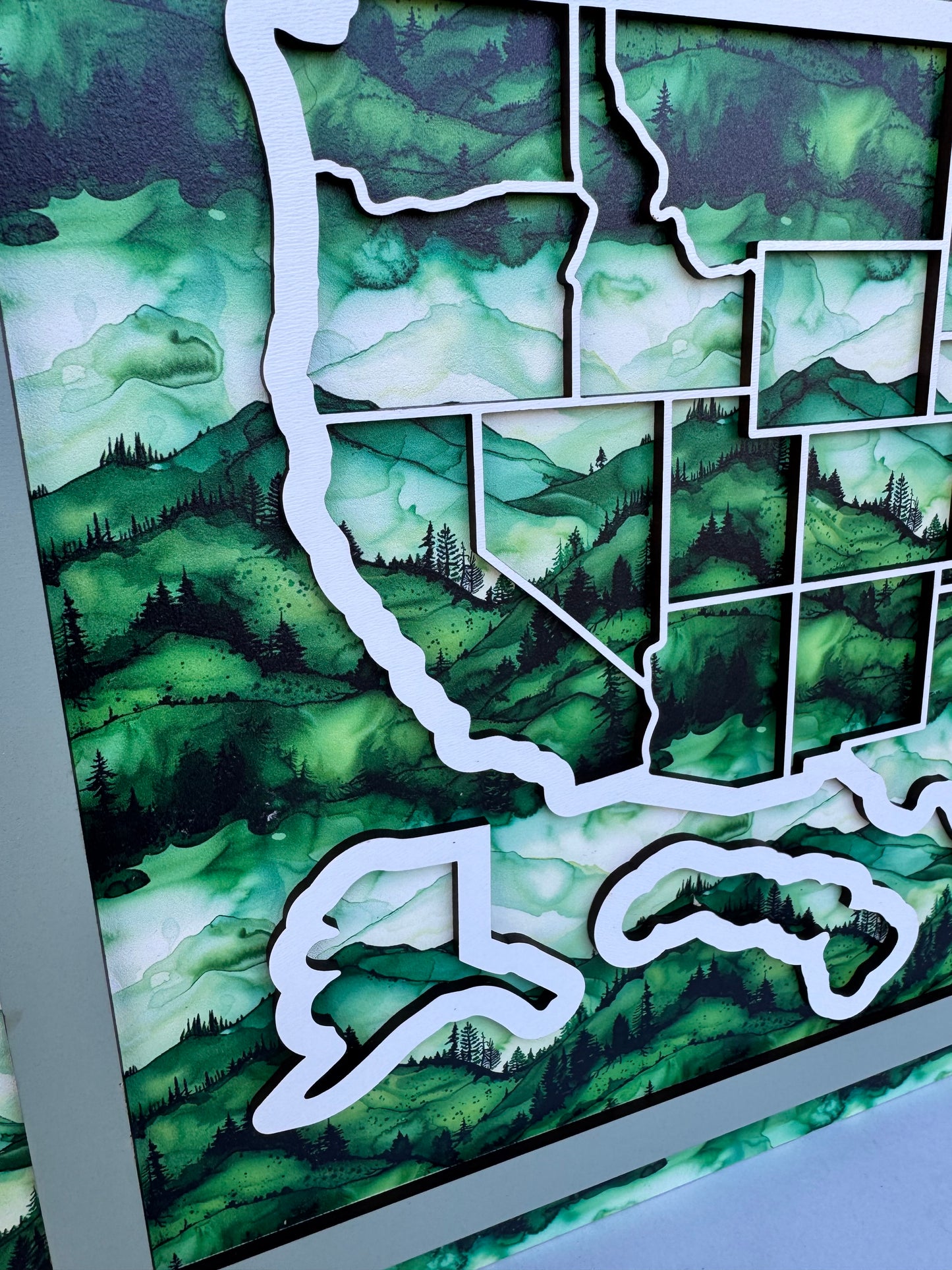 US STATES Map