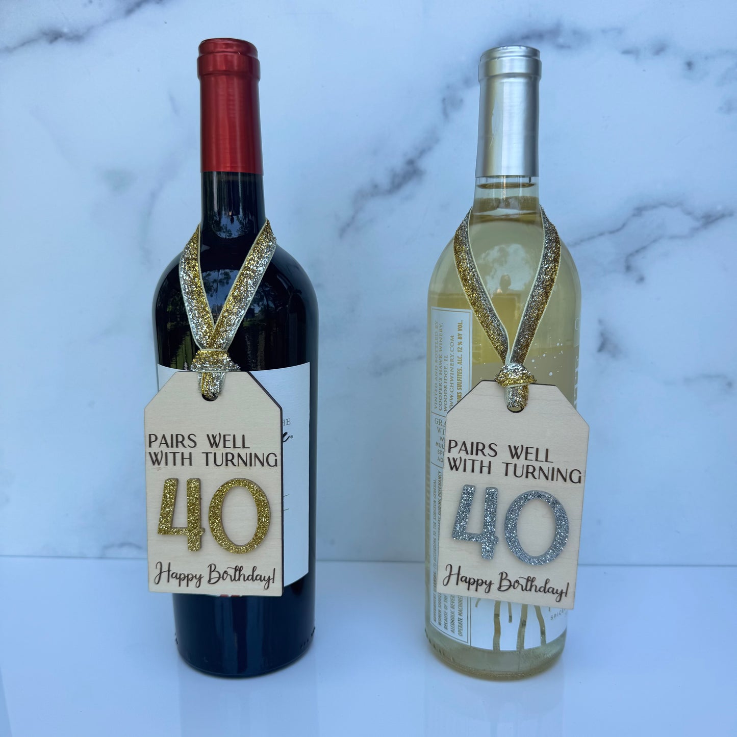 Birthday Wine Tag