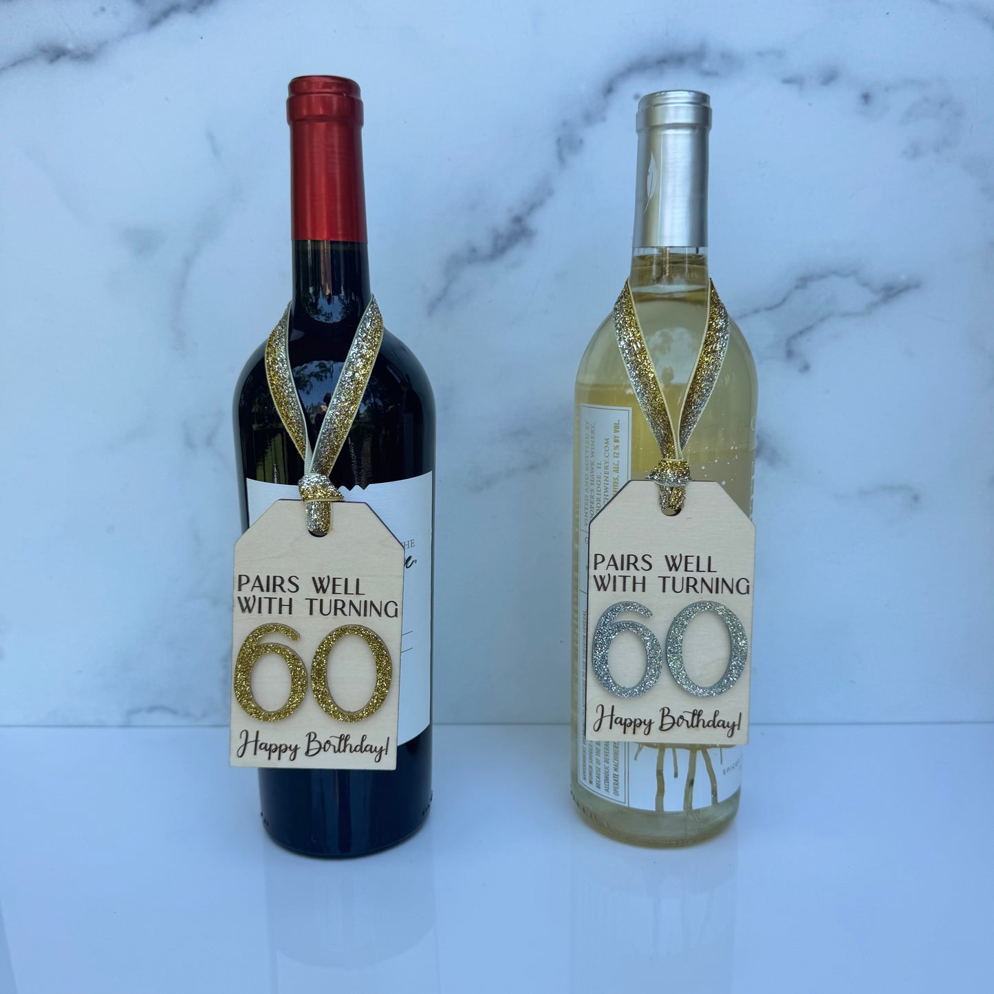 Birthday Wine Tag
