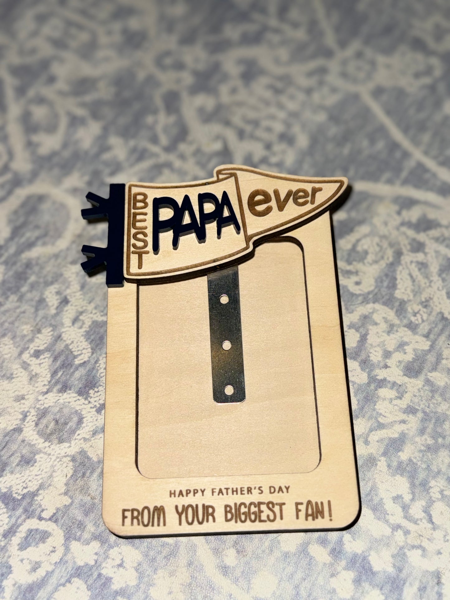 Father’s Day Car Visor Photo Frame