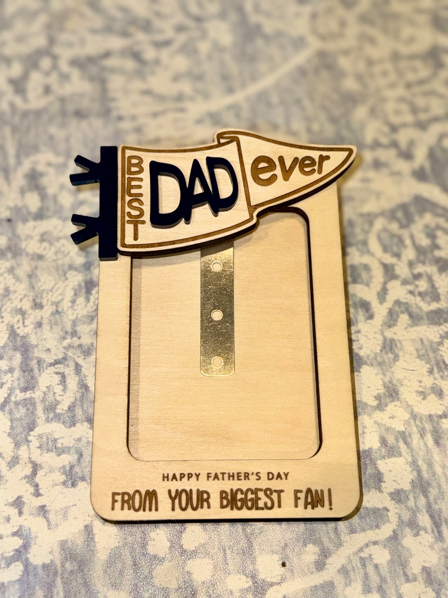 Father’s Day Car Visor Photo Frame