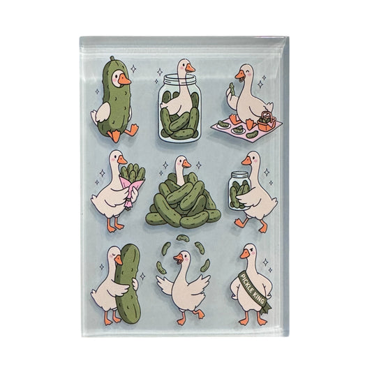 Pickle Goose Magnet