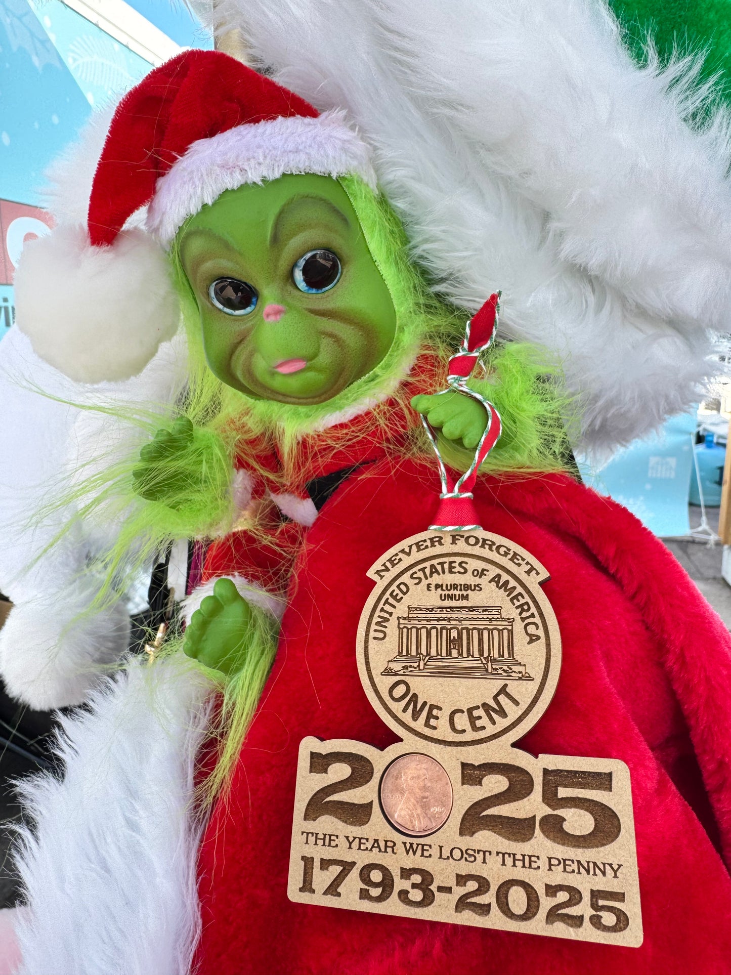 2025 Penny Commemorative Ornament – “The Year We Lost the Penny”