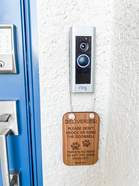 Dog Doorbell Hanger