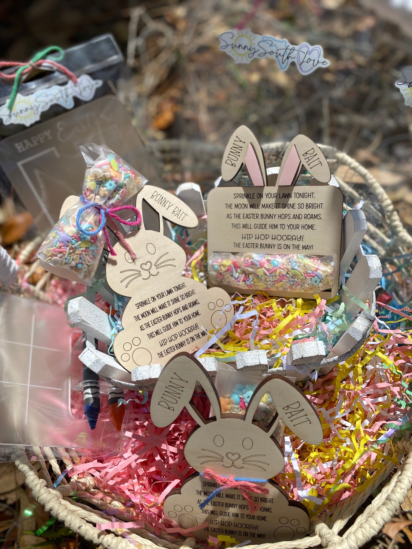 Easter Bunny Bait (single card/ bunny)